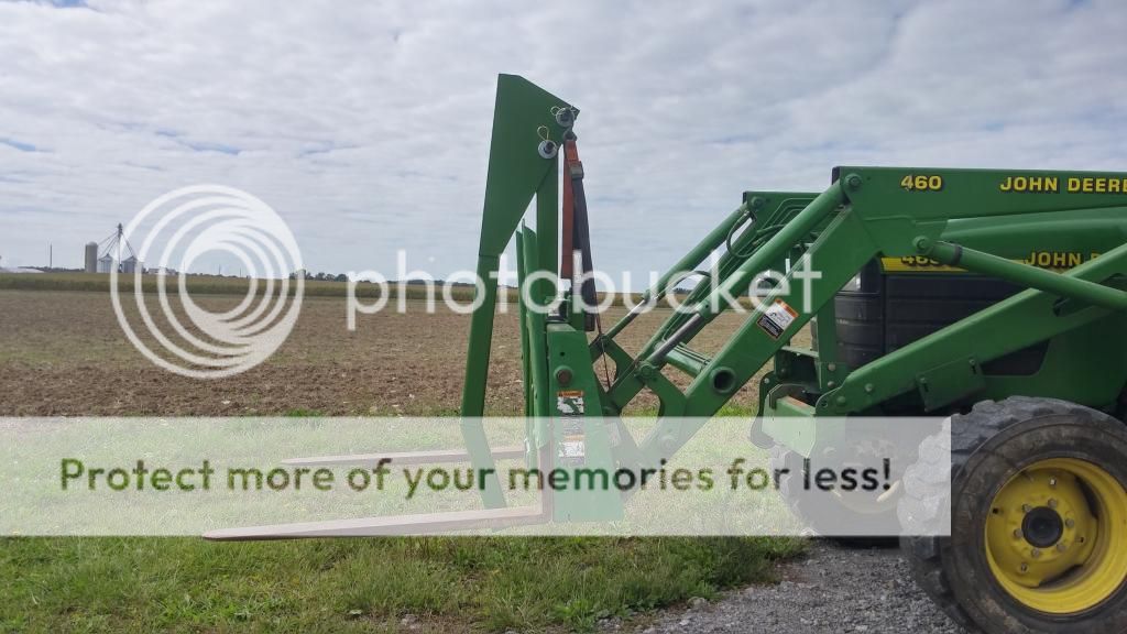 Pallet fork grapple build...